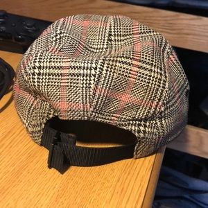 Supreme Plaid Camp Hat